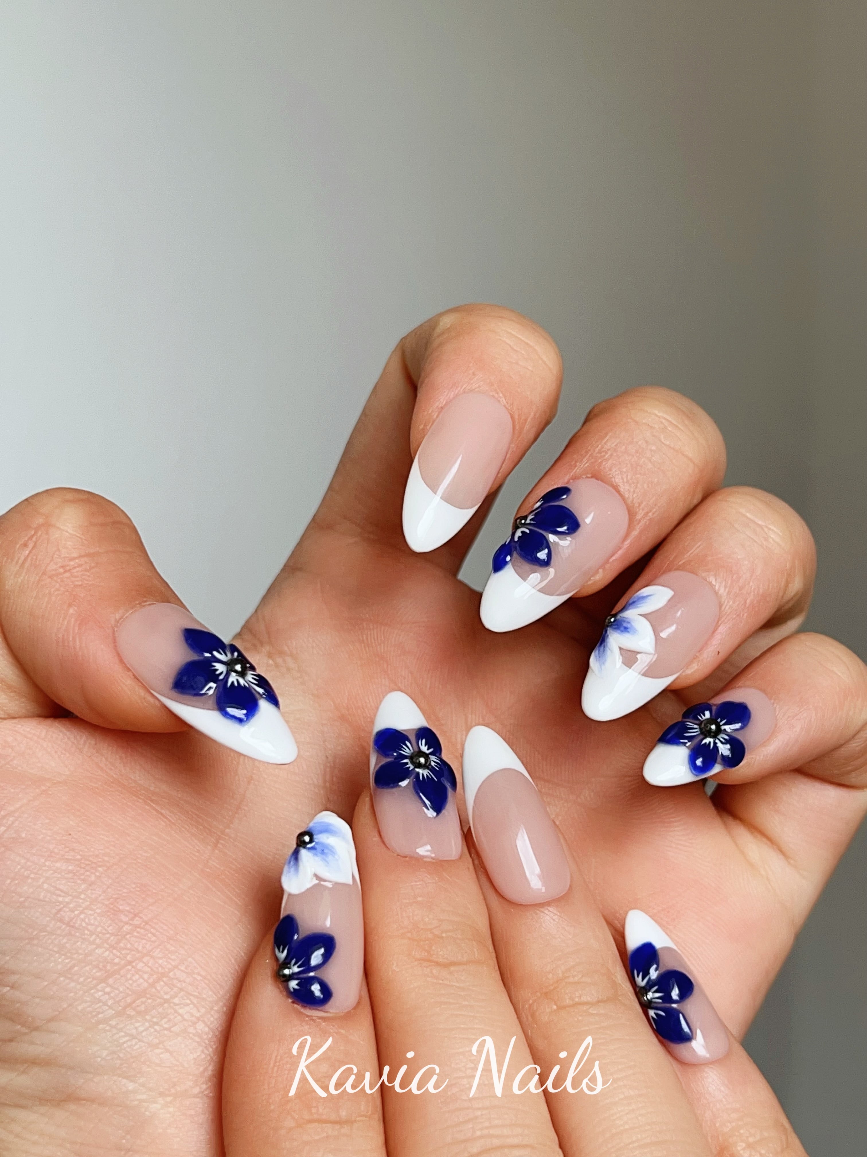 Flowery Acrylics