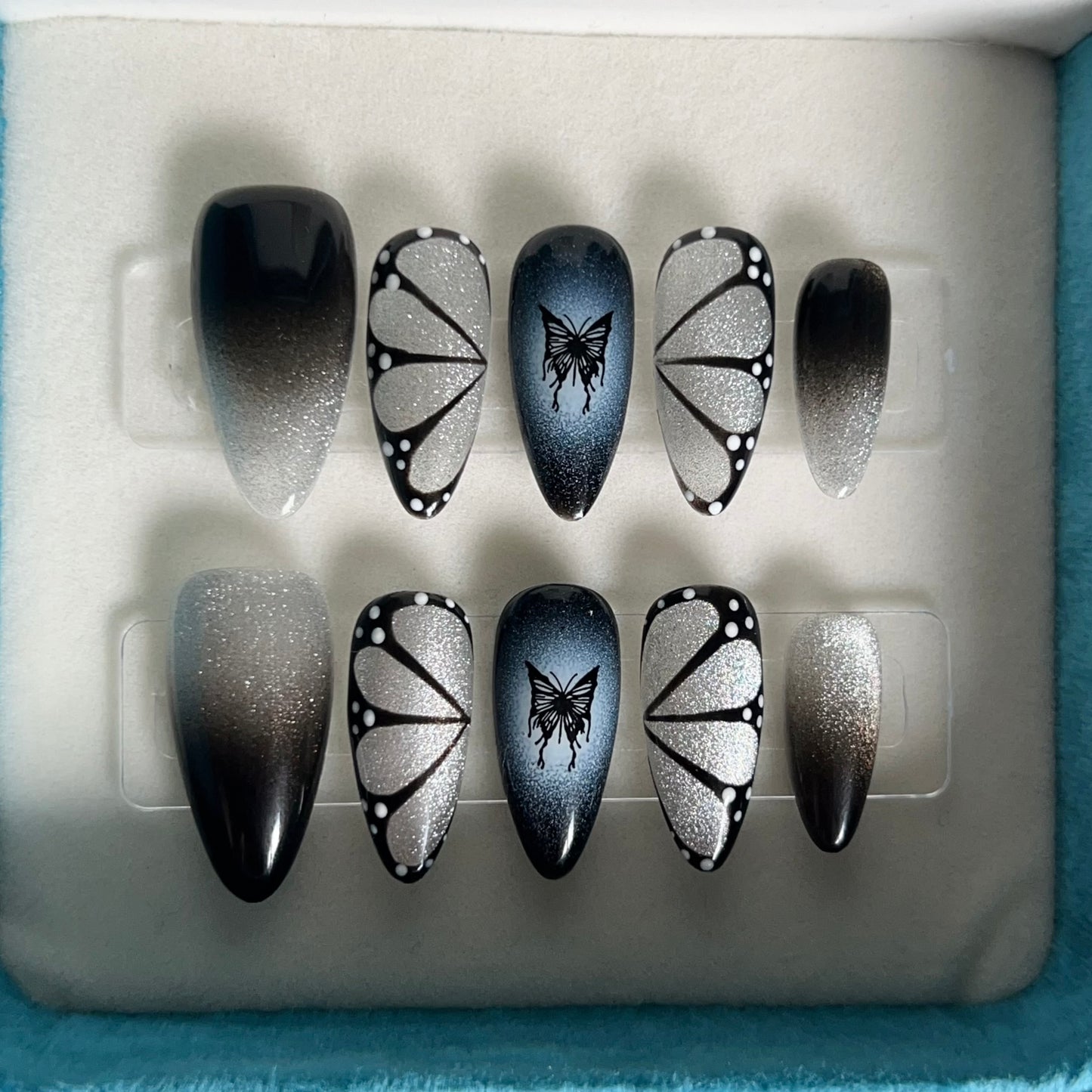 Black Butterfly Cat Eye